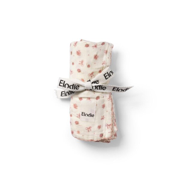 Elodie Details Bamboo Muslin Blanket 80x80cm, Petit River Rose - Elodie Details
