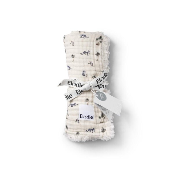 Elodie Details soft cotton blanket 75x100cm, Garden Leos Resort - Elodie Details