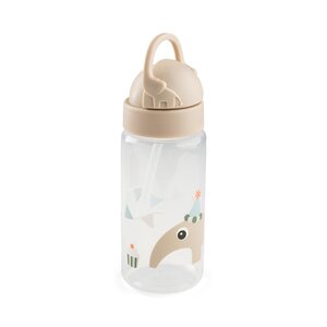 Done by Deer straw bottle Celebration 350 ml Sand - Done by Deer