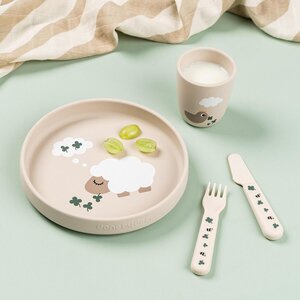 Done by Deer silicone mini mug Tiny farm Sand - Done by Deer