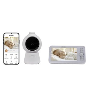 Beaba Zen Smart AI kaameraga beebimonitor, White - Beaba