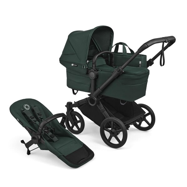 Bugaboo Donkey 6 double stroller set Fern Green - Bugaboo