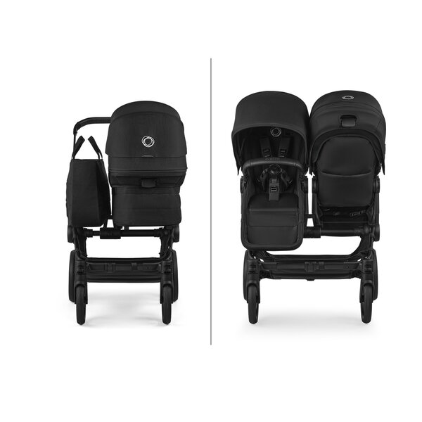 Bugaboo Donkey 6 twin stroller set Cocoa Brown - Bugaboo