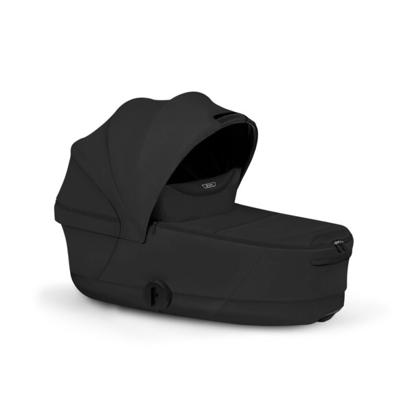 Cybex Priam Style Fold Cot 3in1 Travel System Bundle, Sepia Black  - Cybex