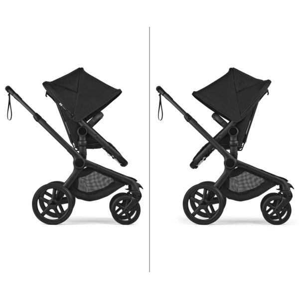 Bugaboo Fox 5 Renew 2in1 stroller set Black/Cocoa Brown - Bugaboo