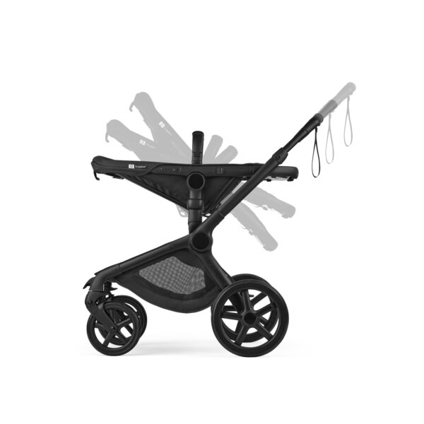 Bugaboo Fox 5 Renew 2in1 stroller set Black/Cocoa Brown - Bugaboo