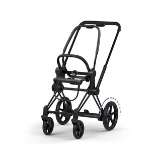 Cybex ePriam Style Frame + Seat Hardpart Matt Black - Cybex