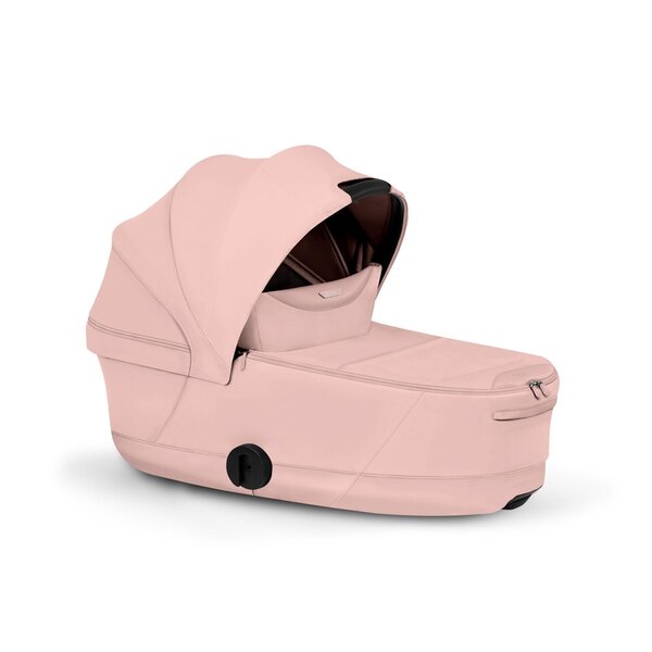 Cybex Priam Style stroller set Peach Pink, Frame Matt Black - Cybex