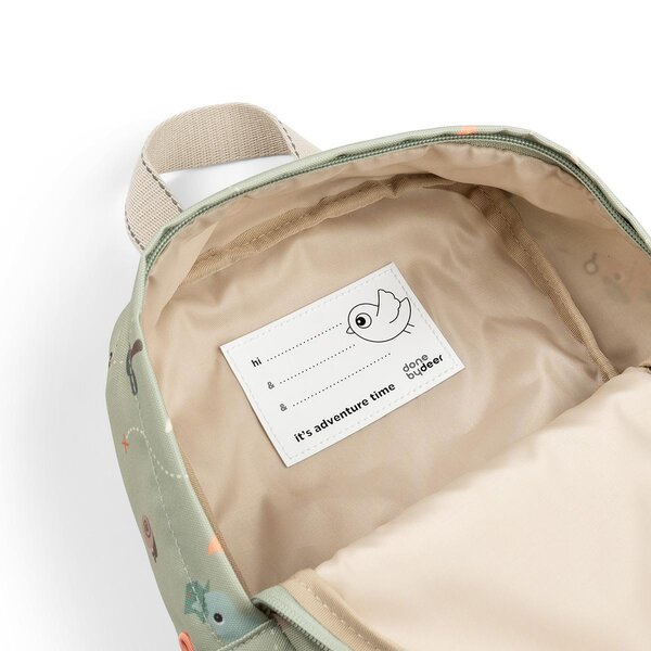 Done by Deer kids backpack 4L, Tiny trails Green - Done by Deer
