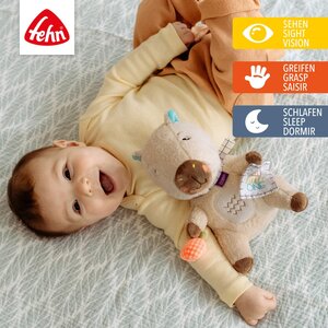 Fehn soft toy Capybara „Hello little One