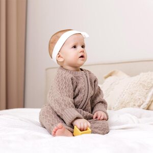 Tinynord Merino wool overall Beige - Tinynord
