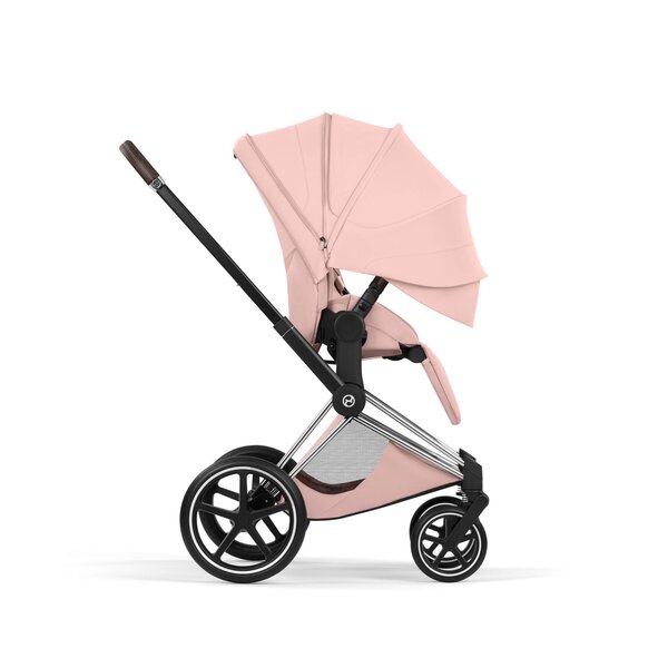 Cybex Priam Style vankrikomplekt Peach Pink, Chrome Brown raam - Cybex