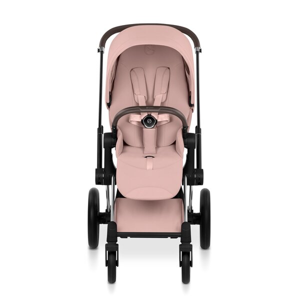 Cybex Priam Style vankrikomplekt Peach Pink, Chrome Brown raam - Cybex