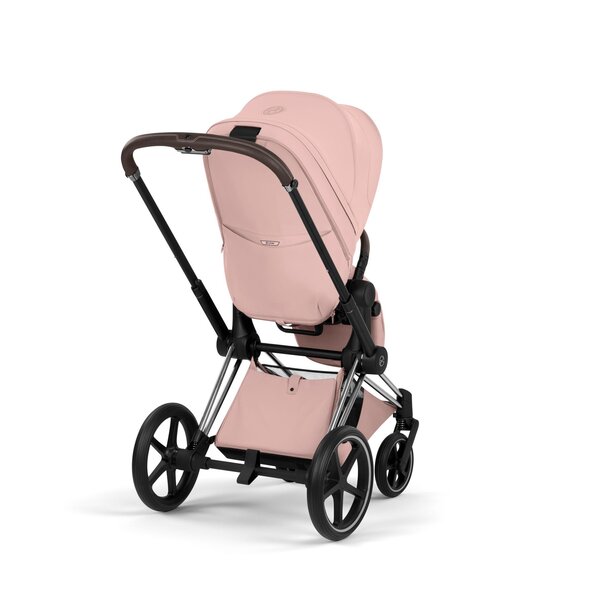Cybex Priam Style vankrikomplekt Peach Pink, Chrome Brown raam - Cybex