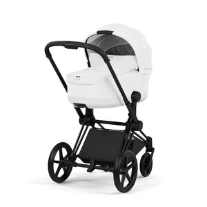 Cybex Priam Style stroller set Off White, Frame Matt Black - Cybex
