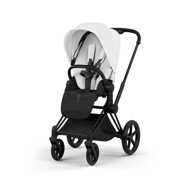 Cybex Priam Style vankrikomplekt Off White, Matt Black raam - Cybex
