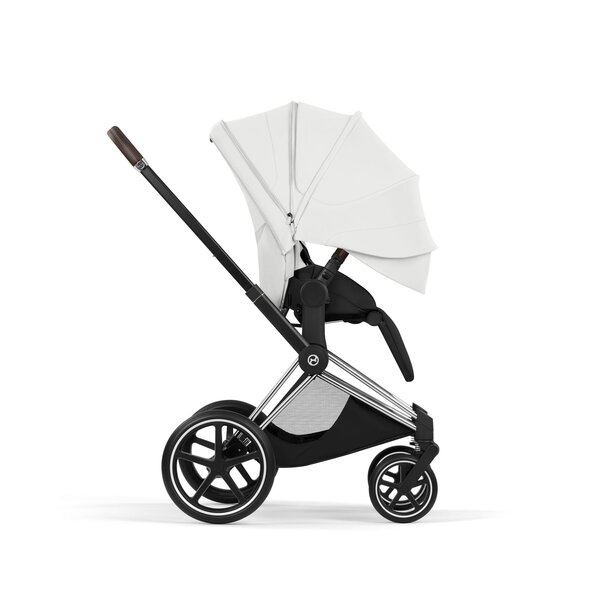 Cybex Priam Style vankrikomplekt Off White, Chrome Brown raam - Cybex