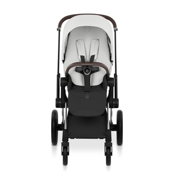 Cybex Priam Style vankrikomplekt Off White, Chrome Brown raam - Cybex