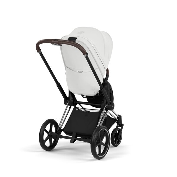 Cybex Priam Style vankrikomplekt Off White, Chrome Brown raam - Cybex