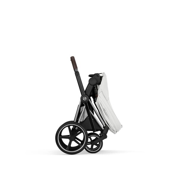 Cybex Priam Style vankrikomplekt Off White, Chrome Brown raam - Cybex