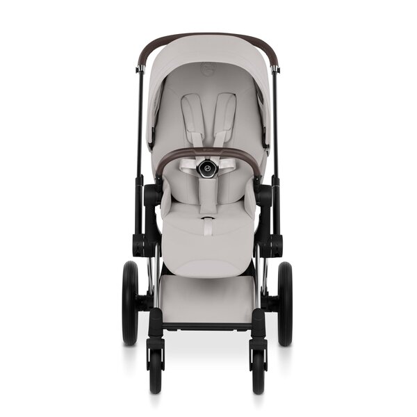 Cybex Priam Style vankrikomplekt City Grey, Chrome Brown raam - Cybex