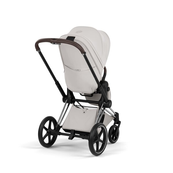 Cybex Priam Style vankrikomplekt City Grey, Chrome Brown raam - Cybex