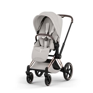 Cybex Priam Style stroller set City Grey, Frame Rose Gold - Cybex