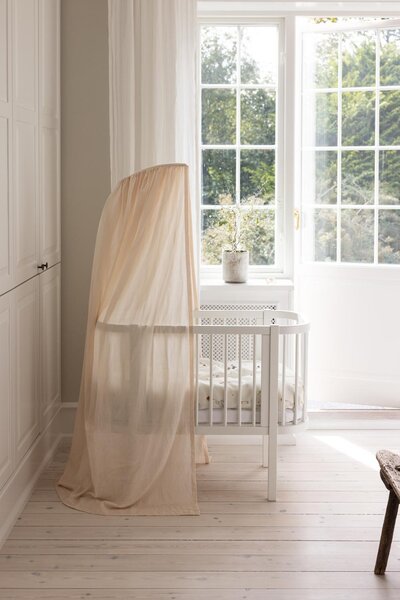 Sebra häll-vooditasku, Classic White - Sebra