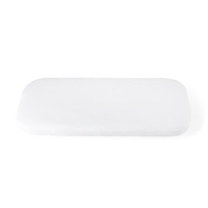 Sebra Jersey sheet, crib white - Sebra