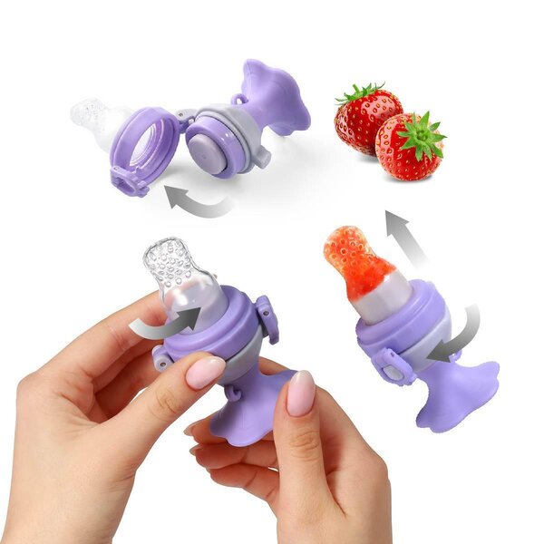 BabyOno Twist-out baby food feeder Flower - BabyOno