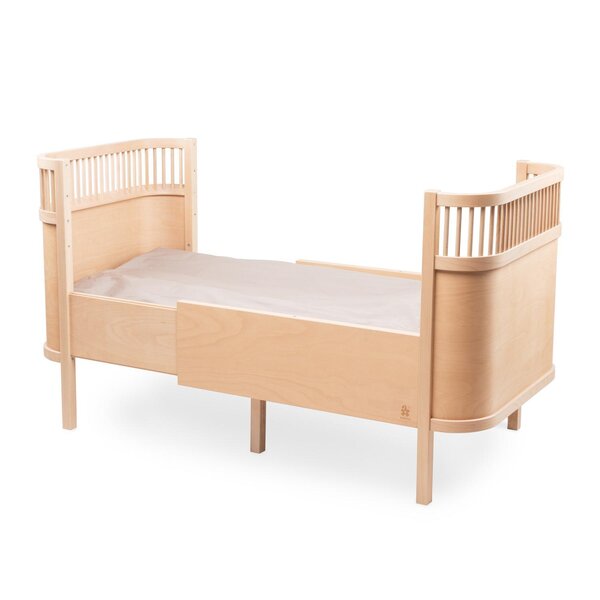 Sebra baby-Jr. bed, Baby & Jr., Wooden Edition - Sebra
