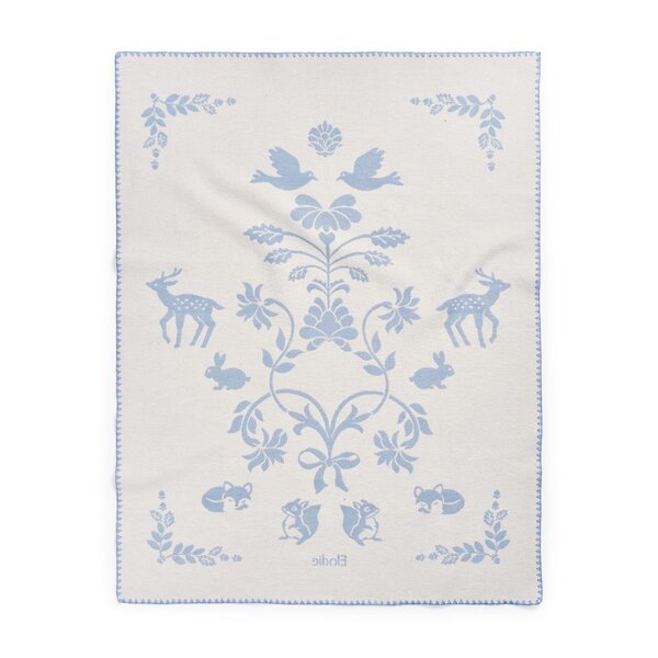 Elodie Details blanket 100x75cm, Blueberry Blue - Elodie Details