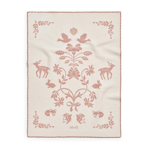 Elodie Details blanket 100x75cm, Mullberry Pink - Elodie Details