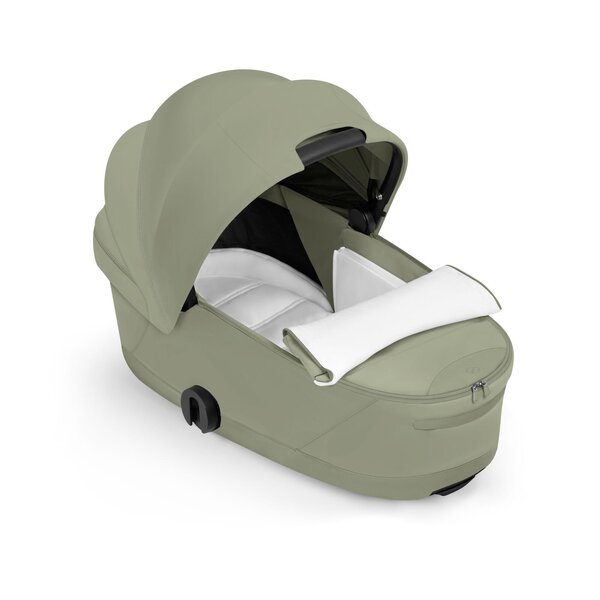 Cybex Priam Style stroller set Sage Green,Frame Chrome Brown - Cybex