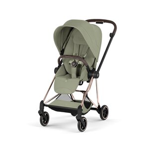 Cybex Mios Style pushchair Sage Green, Frame Rose Gold - Cybex