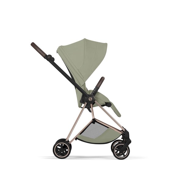 Cybex Mios Style pushchair Sage Green, Frame Rose Gold - Cybex