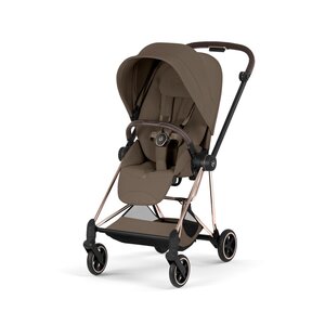 Cybex Mios Style pushchair Coconut Brown, Frame Rose Gold - Cybex