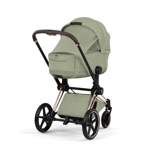 Cybex Priam Style stroller set Sage Green, Frame Rose Gold - Cybex