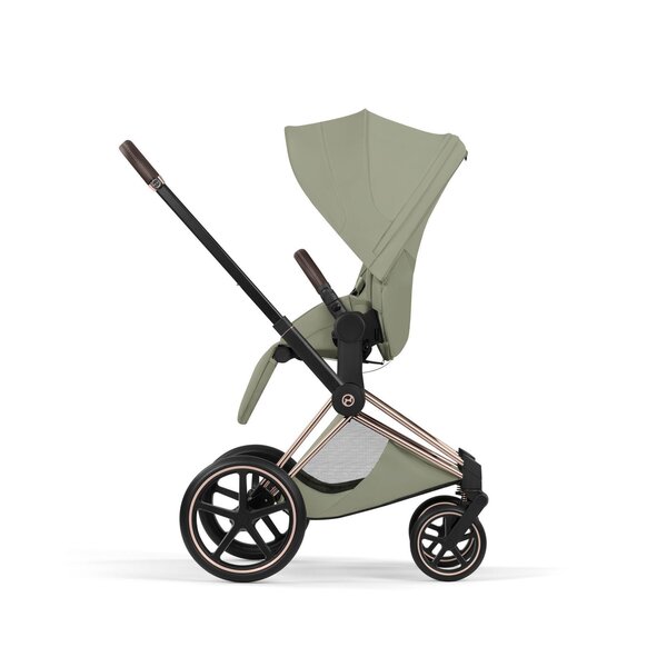 Cybex Priam Style stroller set Sage Green, Frame Rose Gold - Cybex