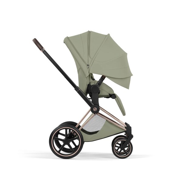 Cybex Priam Style stroller set Sage Green, Frame Rose Gold - Cybex
