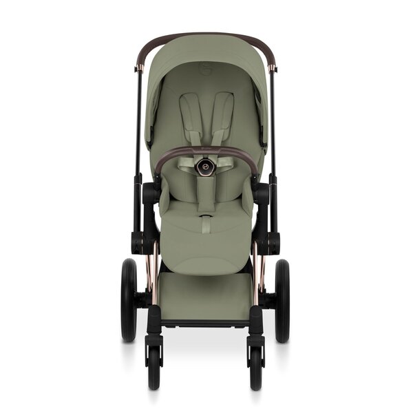Cybex Priam Style stroller set Sage Green, Frame Rose Gold - Cybex