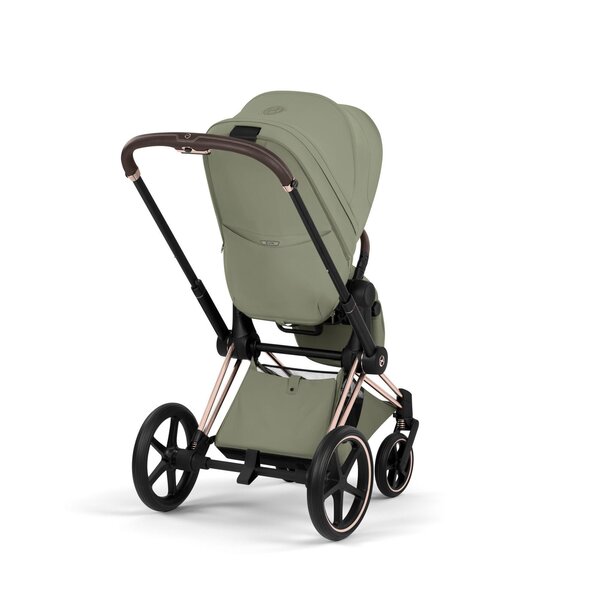 Cybex Priam Style stroller set Sage Green, Frame Rose Gold - Cybex