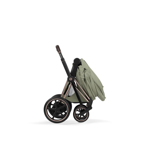 Cybex Priam Style stroller set Sage Green, Frame Rose Gold - Cybex