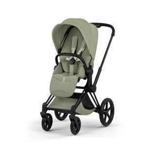 Cybex Priam Style stroller set Sage Green,Frame Matt Black - Cybex