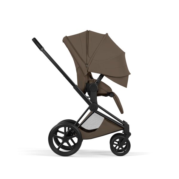 Cybex Priam Style stroller set Coconut Brown,Frame Matt Black - Cybex