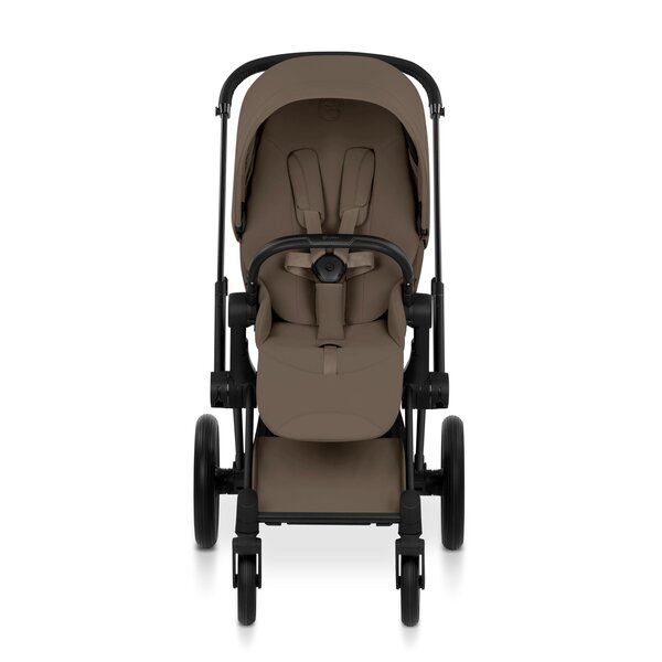Cybex Priam Style stroller set Coconut Brown,Frame Matt Black - Cybex