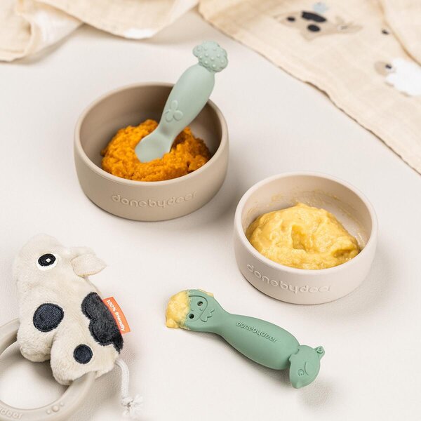 Done by Deer esimeste lusikate komplekt, Tiny farm - Done by Deer