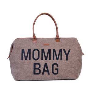 Childhome Mommy Bag suur tarvikute kott Teddy Soft Brown - Childhome