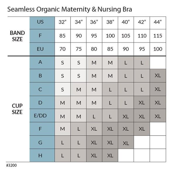 Carriwell Seamless Organic Nursing Bra, black - Carriwell