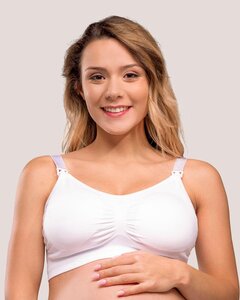 Carriwell Maitinimo liemenėlė su paminkštinimais, S White - Mamalicious